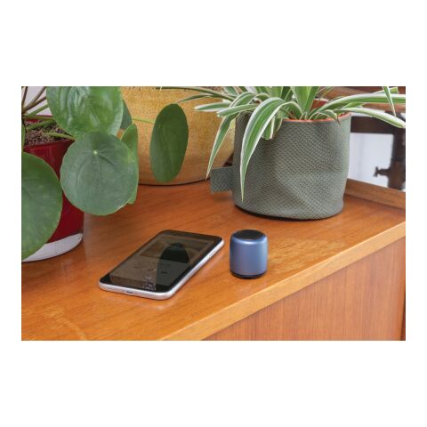 Mini aluminium wireless speaker blue | No Branding | not available | not available
