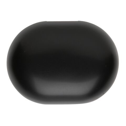 RCS standard recycled plastic TWS earbuds black | No Branding | not available | not available