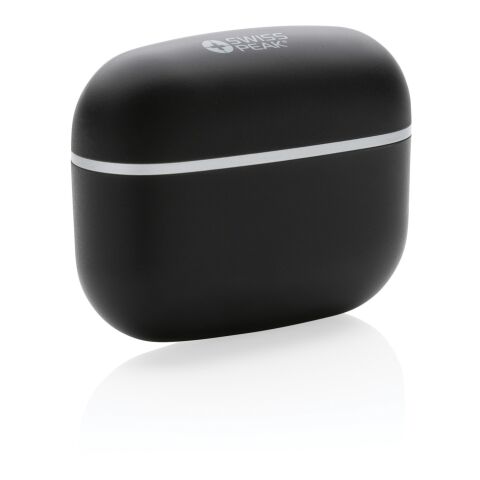 RCS recycled plastic Swiss Peak TWS earbuds 2.0 black | No Branding | not available | not available