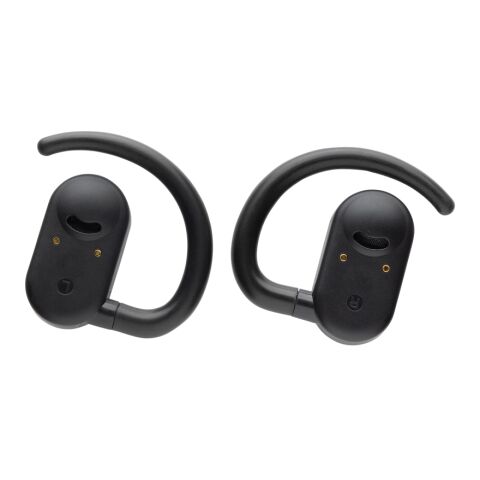 Fitsound RCS recycled plastic open ear TWS earbuds black | No Branding | not available | not available
