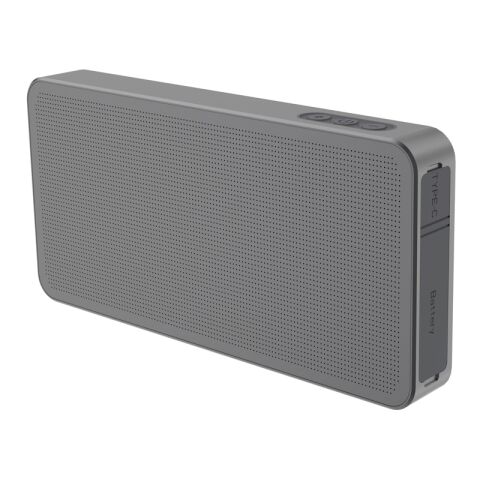 Aeris RCS Ultra-Thin 10W IPX5 Speaker with Removable Battery grey