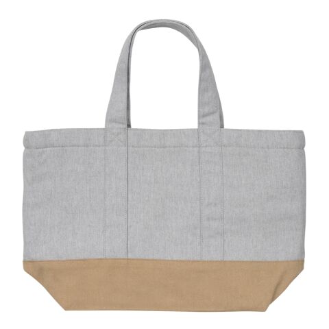 Impact Aware™ 285 gsm rcanvas cooler bag undyed grey | No Branding | not available | not available