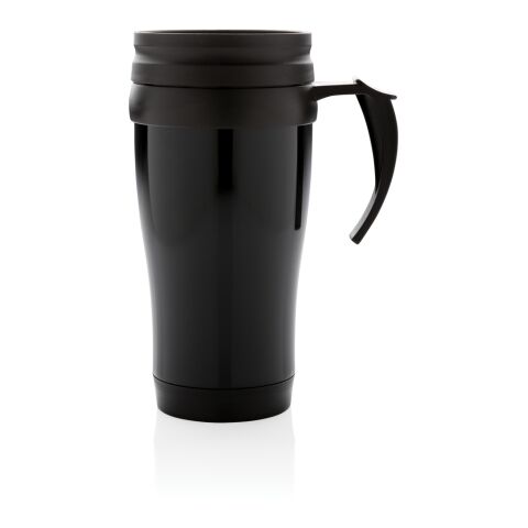 Stainless steel mug Black | No Branding | not available | not available