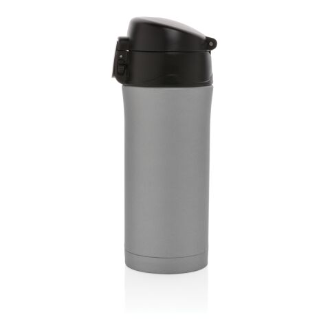 Metallic easy lock vacuum mug grey | No Branding | not available | not available