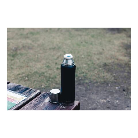 Swiss Peak Elite 1L copper vacuum flask black | No Branding | not available | not available