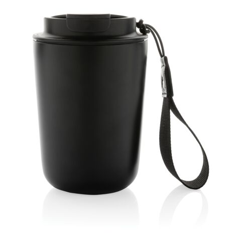 Cuppa RCS re-steel vacuum tumbler with lanyard black | No Branding | not available | not available