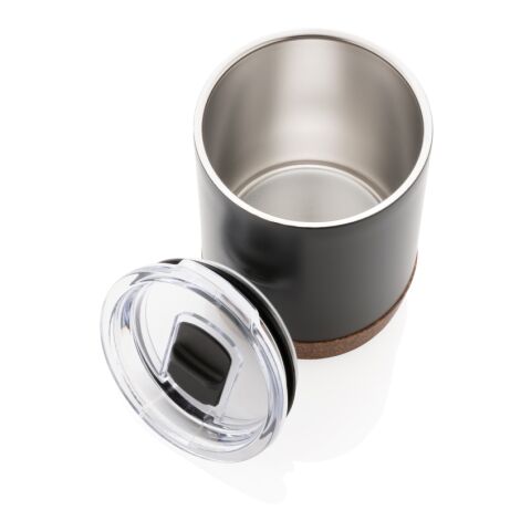 Re-steel cork small vacuum coffee mug black | No Branding | not available | not available
