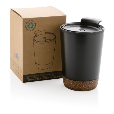 Cork coffee tumbler black | No Branding | not available | not available