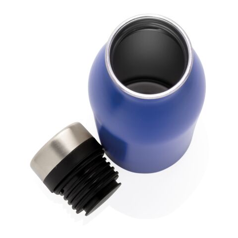 RCS Recycled stainless steel deluxe water bottle blue | No Branding | not available | not available