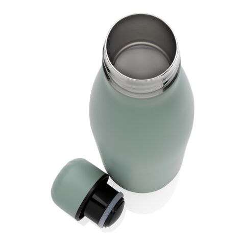 Solid colour vacuum stainless steel bottle 500 ml green | No Branding | not available | not available