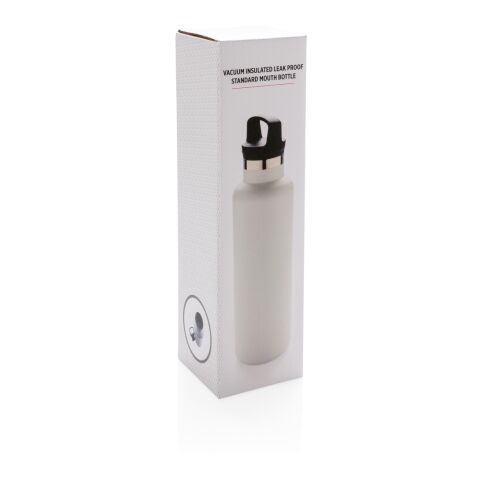 Vacuum insulated leak proof standard mouth bottle off white | No Branding | not available | not available
