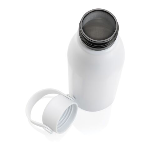 Pluto RCS Certified recycled aluminium bottle 680ml white | No Branding | not available | not available