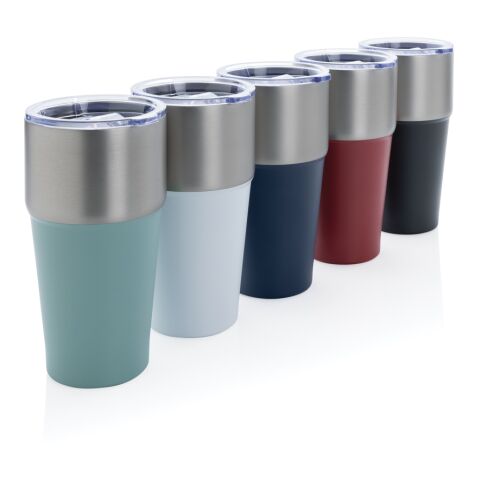 Fluid RCS certified recycled steel tumbler 500ml white | No Branding | not available | not available