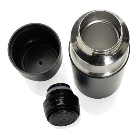 Thermocup RCS recycled vacuum flask with cup 500ml black