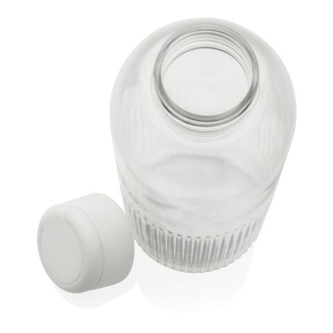 Ripple RCS RPET Leakproof water bottle with handle 750ML white | No Branding | not available | not available