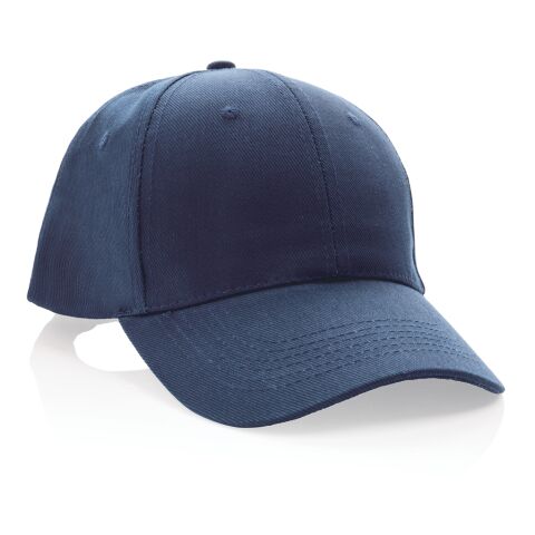 Impact 6 panel 280gr Recycled cotton cap with AWARE™ tracer navy | No Branding | not available | not available | not available