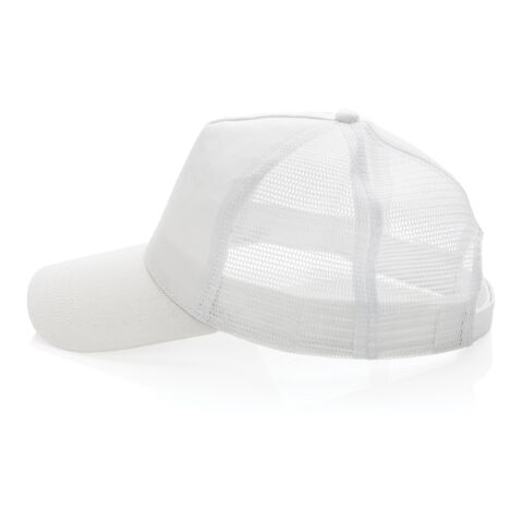 Impact AWARE™ Trucker Recycled Cotton 5 Panel Cap white | No Branding | not available | not available | not available