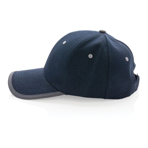 Impact AWARE™ Brushed rcotton 6 panel contrast cap 280gr navy | No Branding | not available | not available | not available