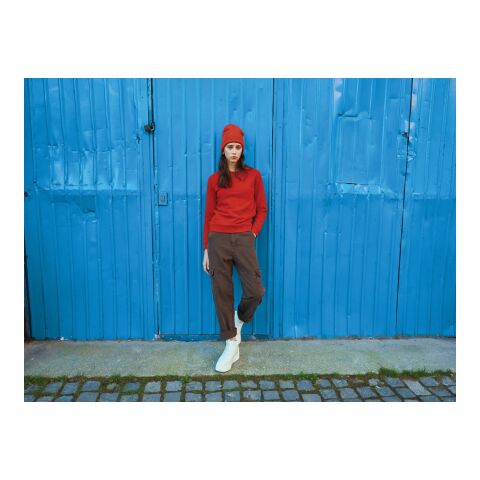 Impact Polylana beanie with AWARE tracer red | No Branding | not available | not available | not available