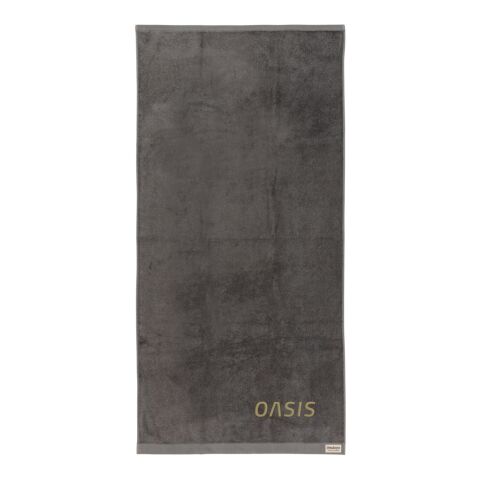 Ukiyo Sakura AWARE™ 500 gsm bath towel 70 x 140cm anthracite | No Branding | not available | not available | not available
