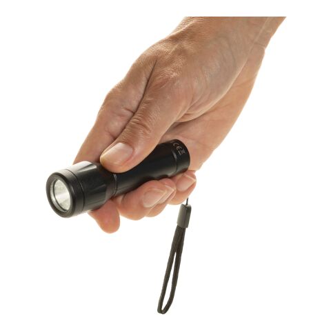 Flara RSC recycled plastic USB-rechargeable torch black | No Branding | not available | not available