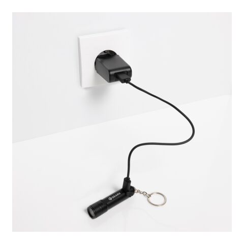 Gear X rechargeable ultra bright keychain torch black | No Branding | not available | not available