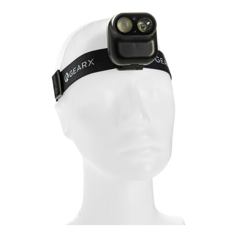 Gear X RCS rPlastic head torch with motion sensor black | No Branding | not available | not available