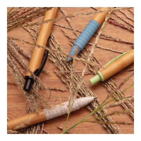 Bamboo &amp; wheat straw pen blue | No Branding | not available | not available