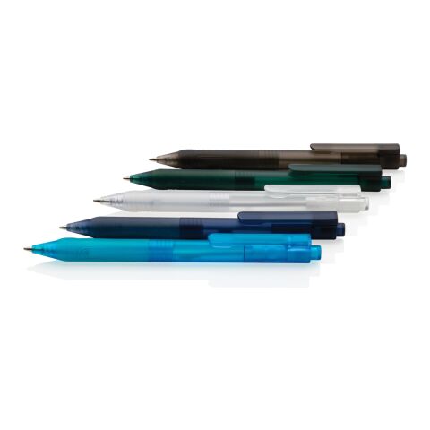 X9 frosted pen with silicone grip black | No Branding | not available | not available