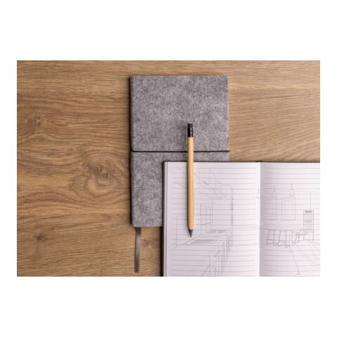 FSC® bamboo infinity pencil with eraser brown | No Branding | not available | not available