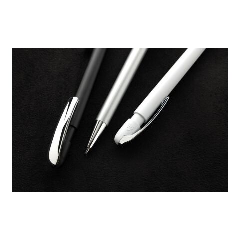 Glide GRS certified R-ABS Metal Clip Pen white | No Branding | not available | not available