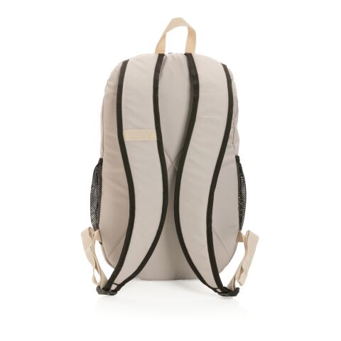 Impact AWARE™ 300D RPET casual backpack brown-orange | No Branding | not available | not available | not available