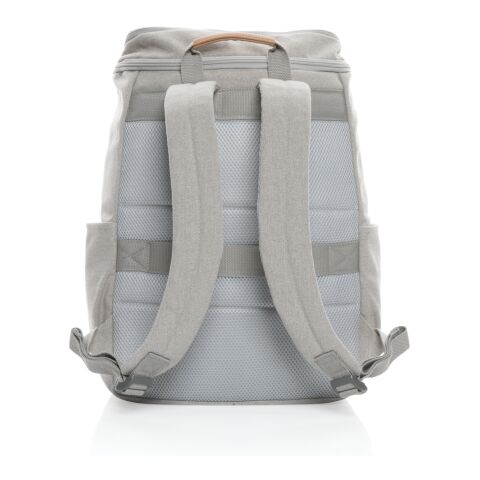 Impact AWARE™ 16 oz. rcanvas 15 inch laptop backpack grey | No Branding | not available | not available | not available