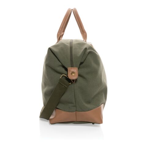 Impact AWARE™ 16 oz. rcanvas large weekend bag green | No Branding | not available | not available | not available