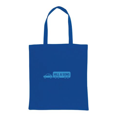 Impact AWARE™ Recycled cotton tote w/bottom 145g blue | No Branding | not available | not available | not available