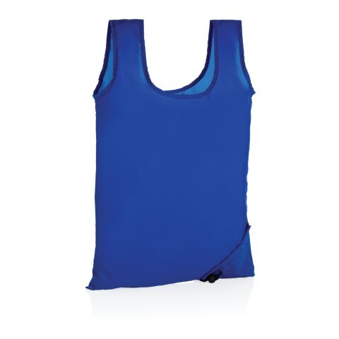 Impact AWARE™ RPET 190T foldable shopper blue | No Branding | not available | not available | not available
