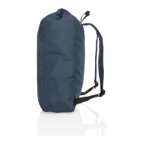 Impact AWARE™ RPET lightweight rolltop backpack navy | No Branding | not available | not available | not available