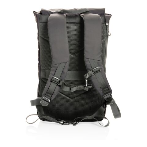 Impact AWARE™ RPET Water resistant 15.6"laptop backpack anthracite | No Branding | not available | not available | not available