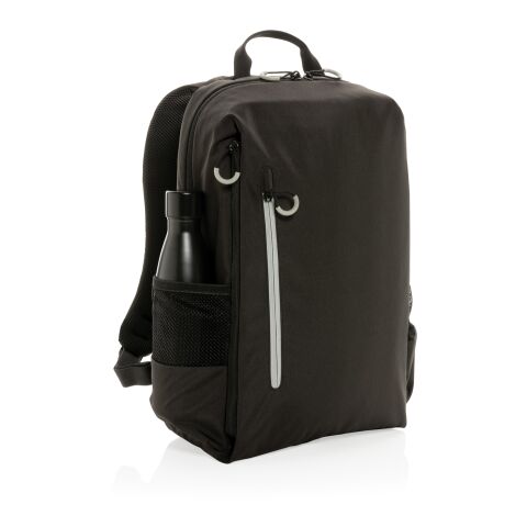 Impact AWARE™ Lima 15.6' RFID laptop backpack black-white | No Branding | not available | not available | not available