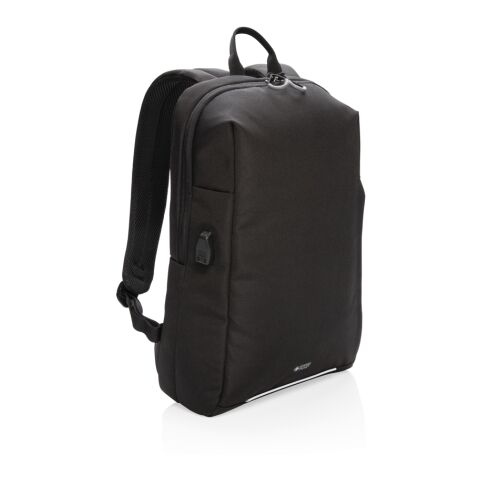 Swiss Peak AWARE™ RFID and USB laptop backpack black | No Branding | not available | not available | not available