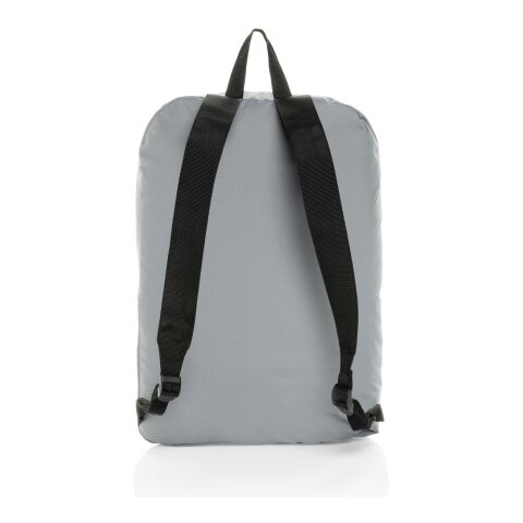 Dillon AWARE™ RPET foldable classic backpack storm grey | No Branding | not available | not available | not available
