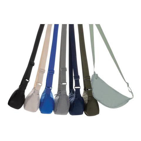 Crescent AWARE™ RPET half moon sling bag green | No Branding | not available | not available | not available