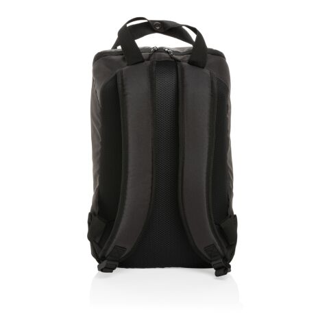 Sienna AWARE™ RPET everyday 14 inch laptop backpack black | No Branding | not available | not available | not available
