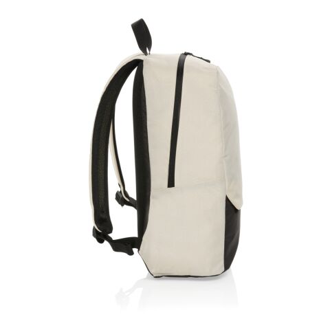 Kazu AWARE™ RPET basic 15.6 inch laptop backpack off white | No Branding | not available | not available | not available