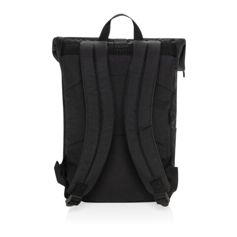 Swiss Peak Aware™ RPET Leonard 15.6 inch laptop backpack black | No Branding | not available | not available | not available