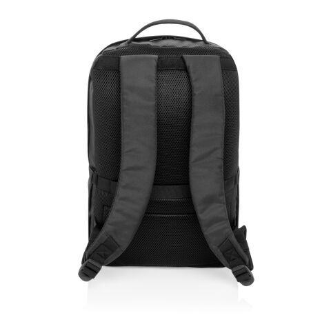 SP Aware™ RPET Edin 100% recycled 15.6 inch laptop backpack black | No Branding | not available | not available