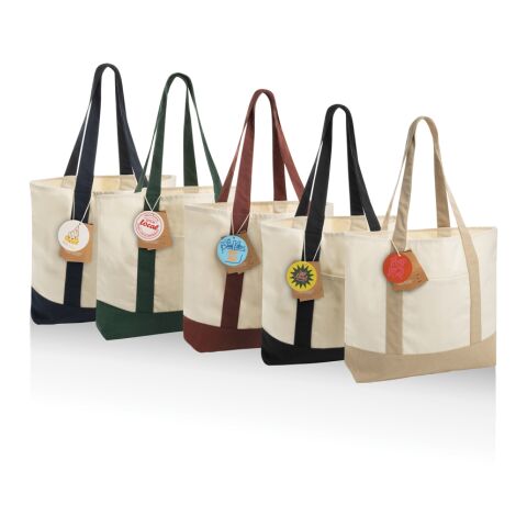 SHOP LOCAL AWARE™ recycled cotton 350gsm Tote bag white