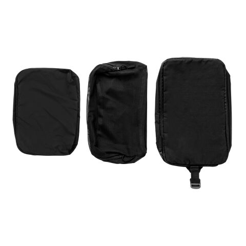 KENTO URBAN RCS recycled nylon packing cube set black