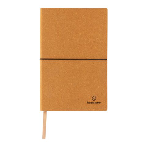 A5 recycled leather notebook brown | No Branding | not available | not available