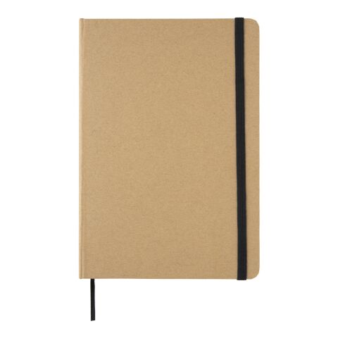 A5 recycled kraft notebook black | No Branding | not available | not available